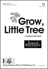 Grow, Little Tree SA choral sheet music cover